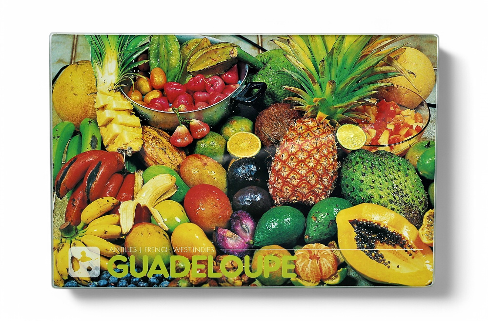 Planche à découper en verre - Fruits