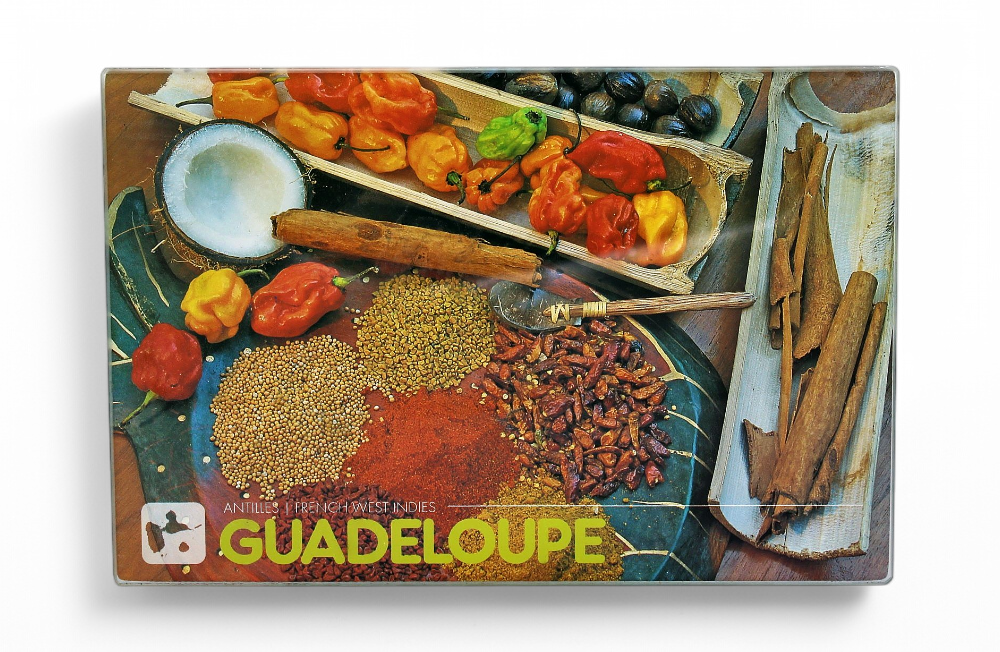 Planche à découper en verre - Epices