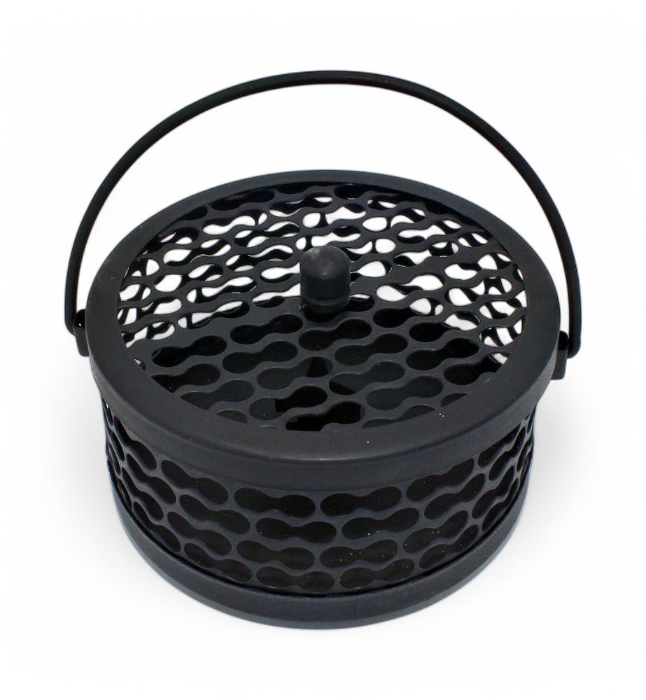 [41012] Porte Encens Metal Rond