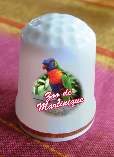 [44027] Dé à Coudre Loriquet ZDM MQ