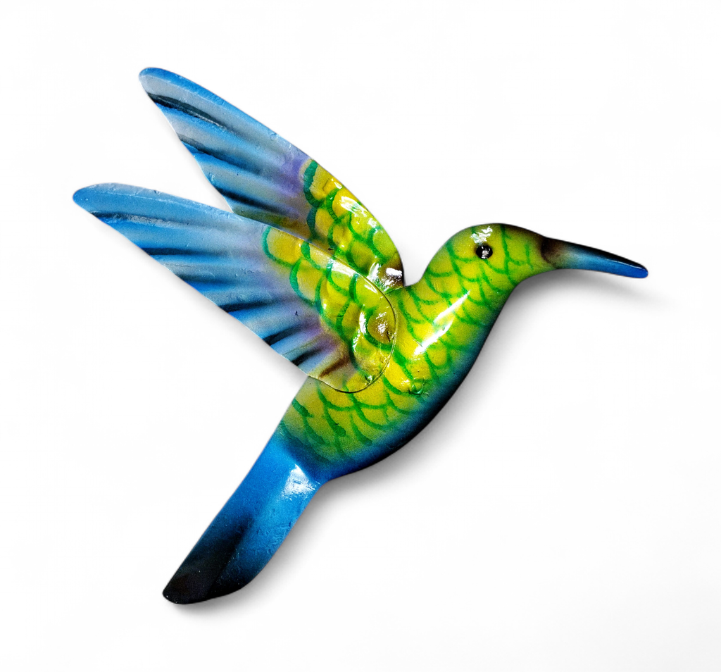 Applique Colibri Metal 15 Cm
