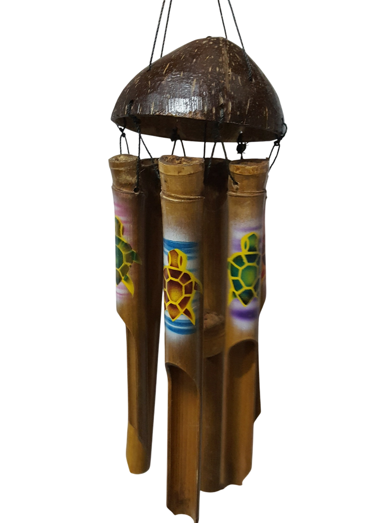 [47007] Carillon Demi Coco Airbrush Tortue 50 Cm