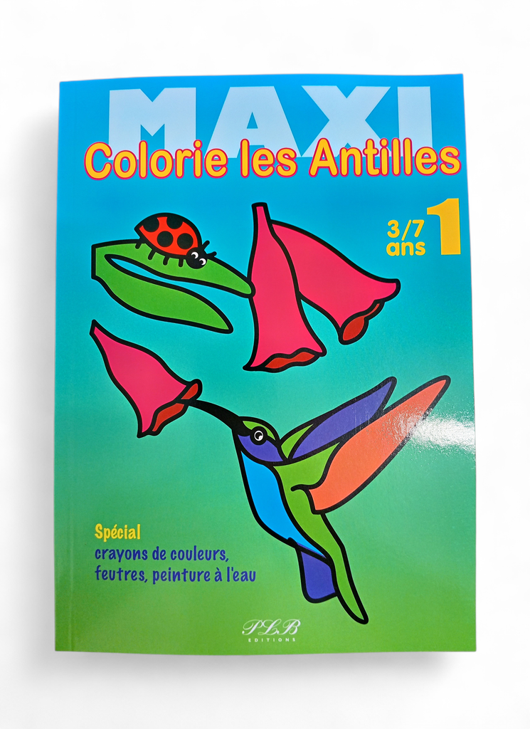 Maxi Coloriage Antilles Vert