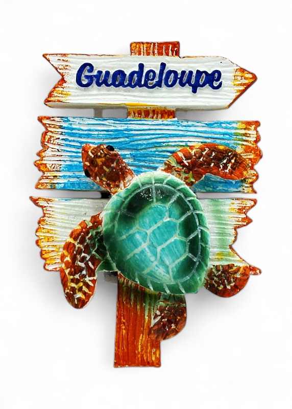 Magnet Résine Tortue sur Panneaux
