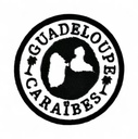 Patch écusson Rond Carte Caraïbes