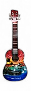 Guitare 57cm air brush