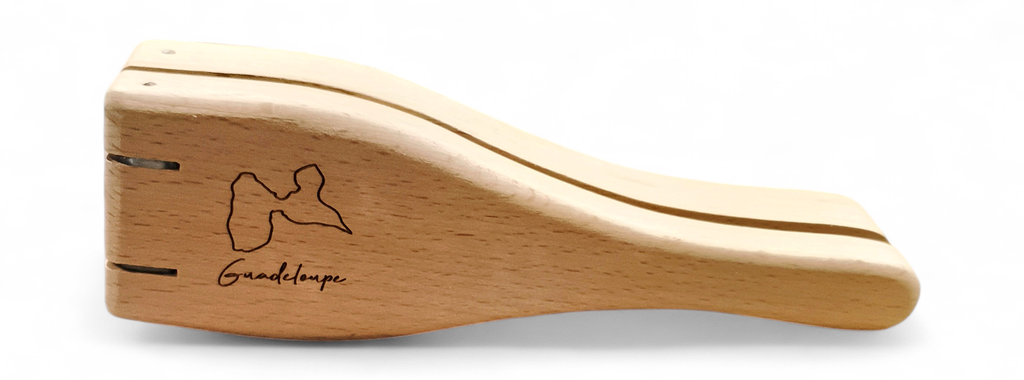 [31055] Presse citron en bois gravé 
