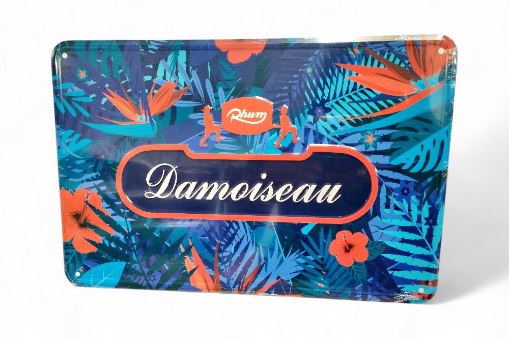 Affiche métal 20x30 Damoiseau Flower