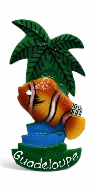 Magnet Palmier Et Poisson