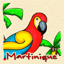 Magnet Sable Perroquet