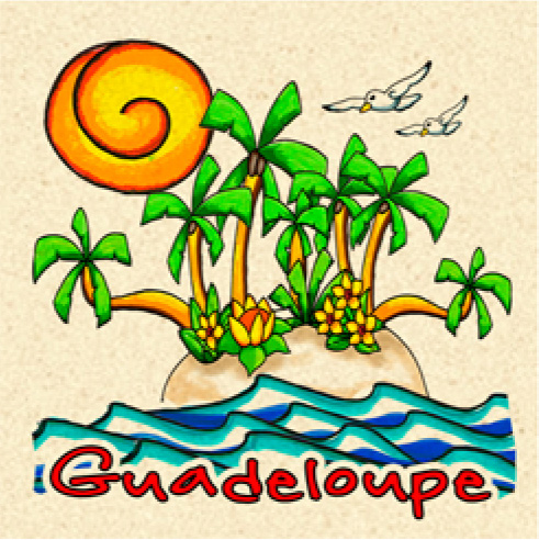 Magnet Sable Ile Cocotier