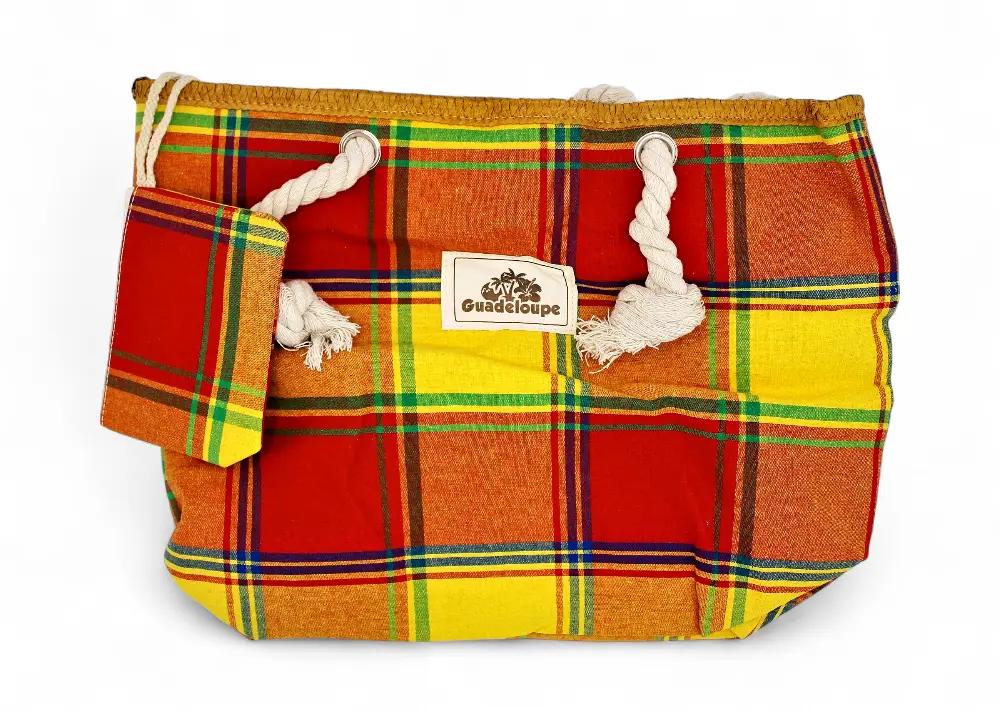 Sac Madras + Pochette