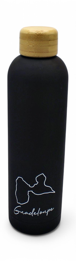 [33018] Gourde Noire Carte 1L