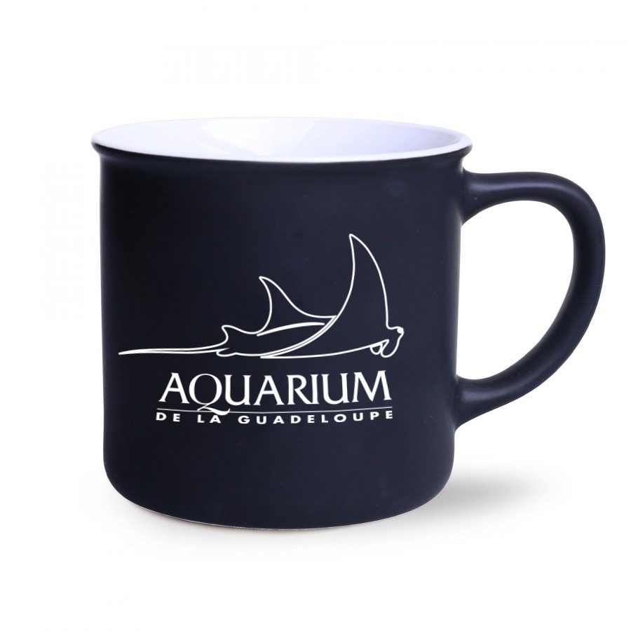 Mug Soft Touch Bleu Aquarium