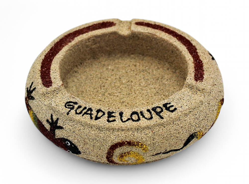 Cendrier Deco Sable & Gecko L