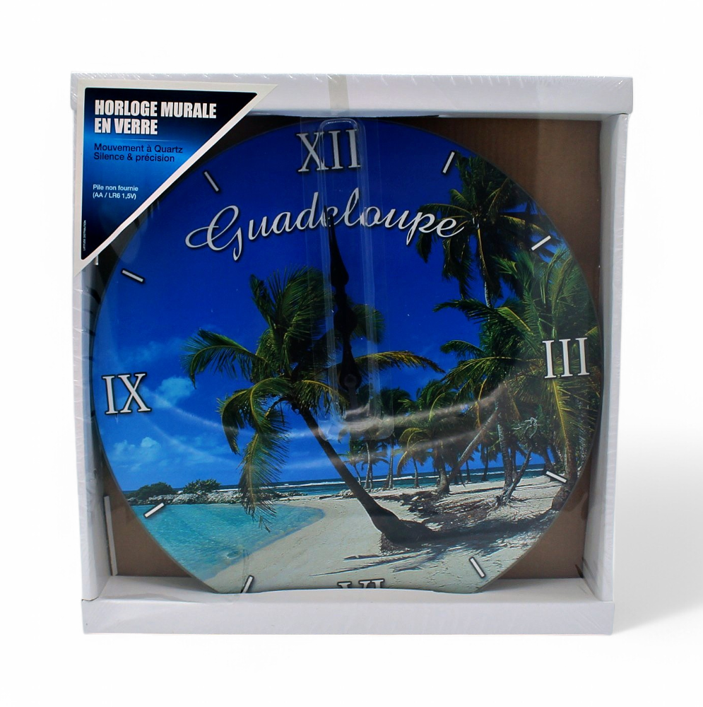 Horloge Cocotier Penche Gp