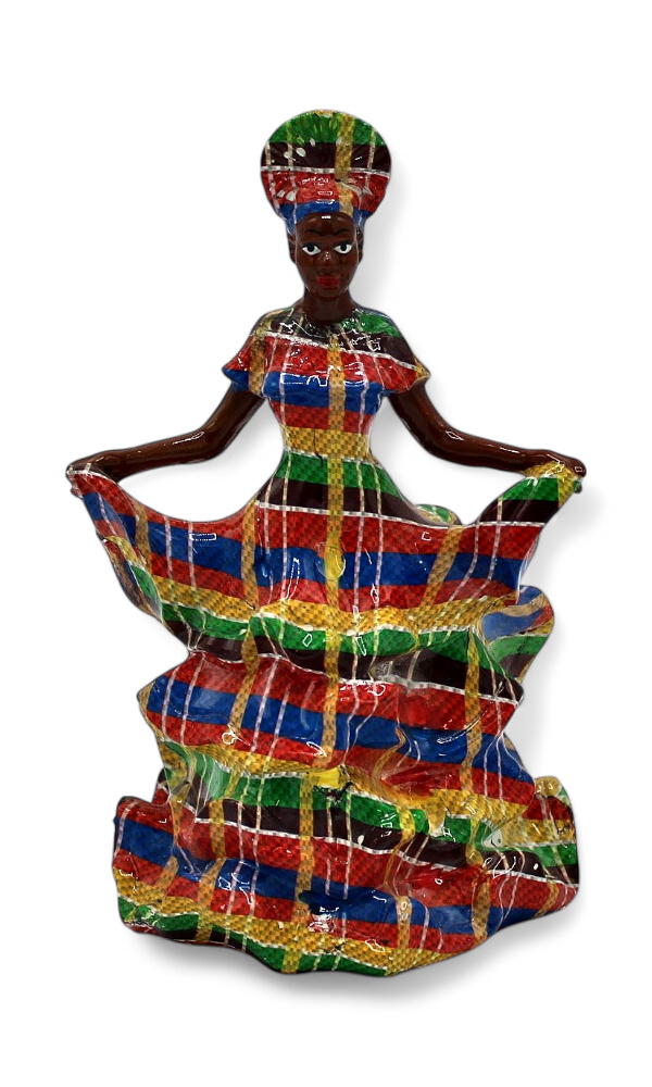 Figurine Doudou Madras 15 Cm