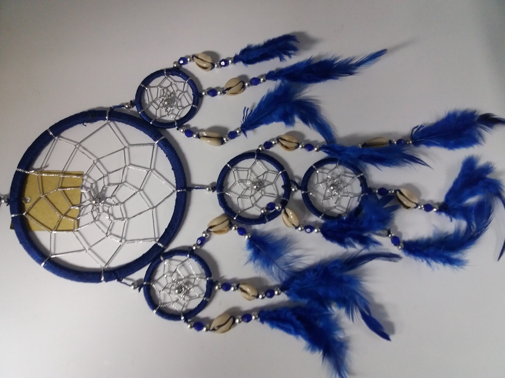 Dreamcatcher 11 Cm Fil Metal Argente