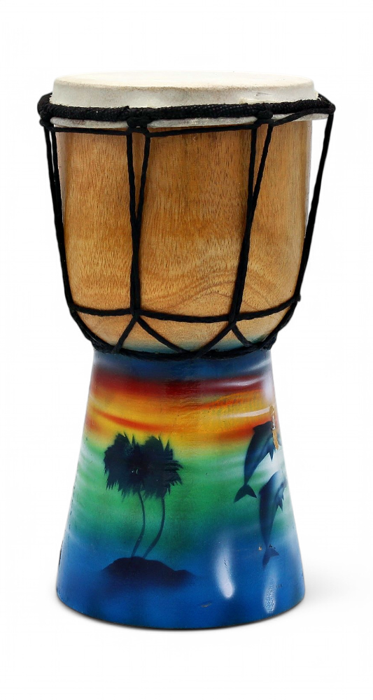 [51009] Djembé Full Airbrush 20 Cm