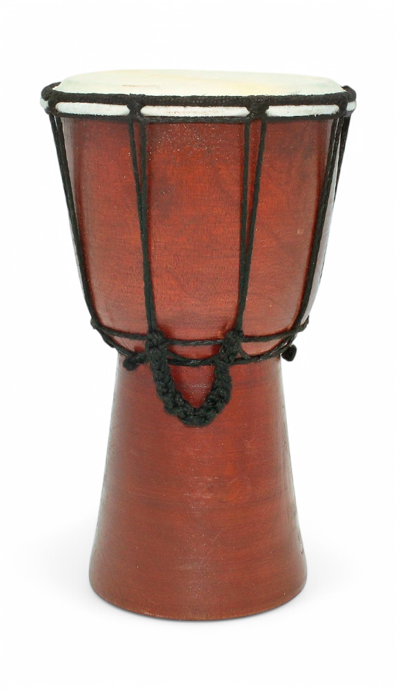 Djembé Bois Naturel 20 Cm