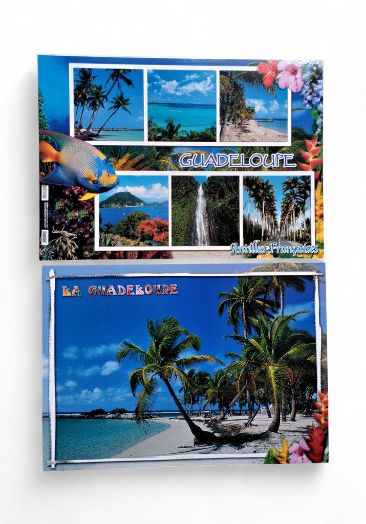Set de Table GP Plage Cocotiers / Poisson + 6 Photos STG42