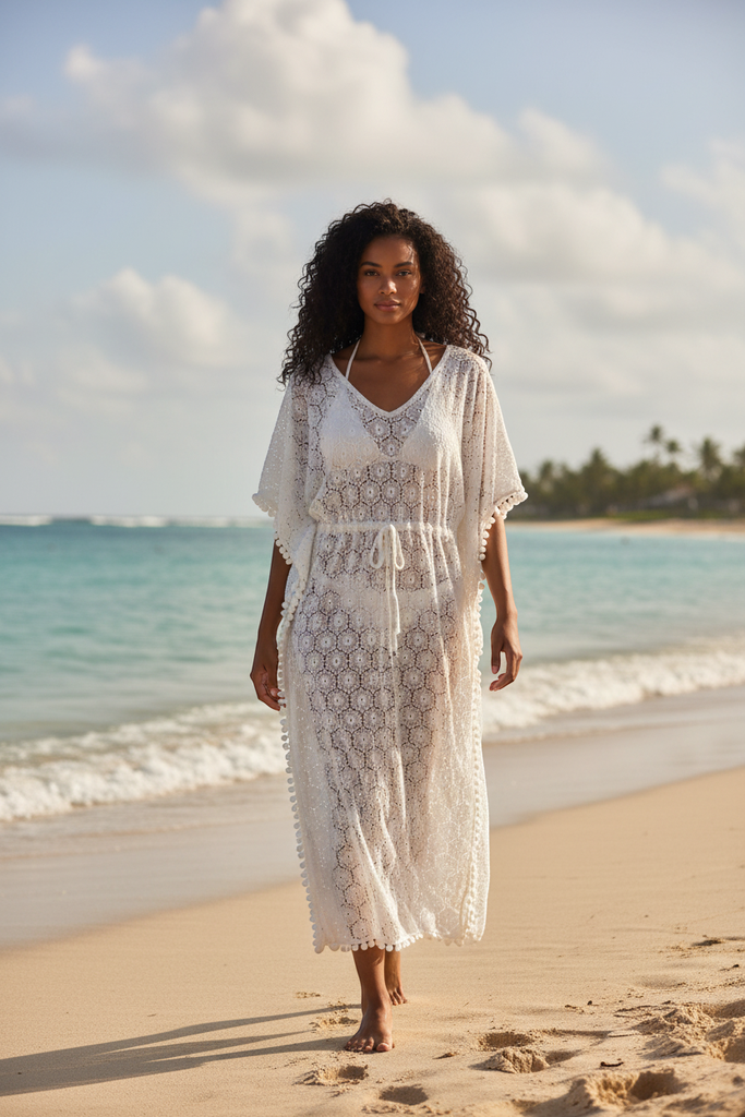[73006] Kaftan Long Full Net