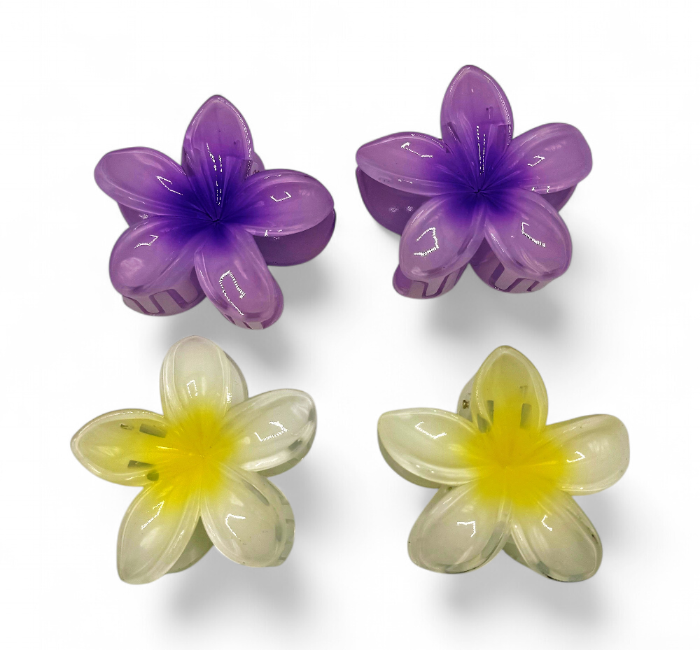 Grande Pince À Cheveux Fleur