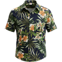 Chemise Hawai Coton Adulte