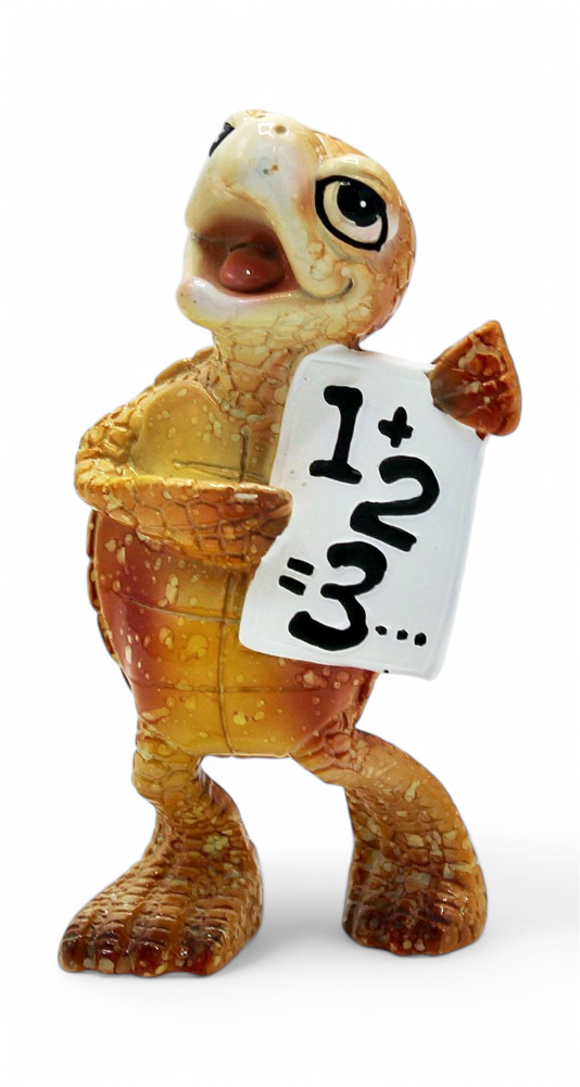 Figurine Tortue équation