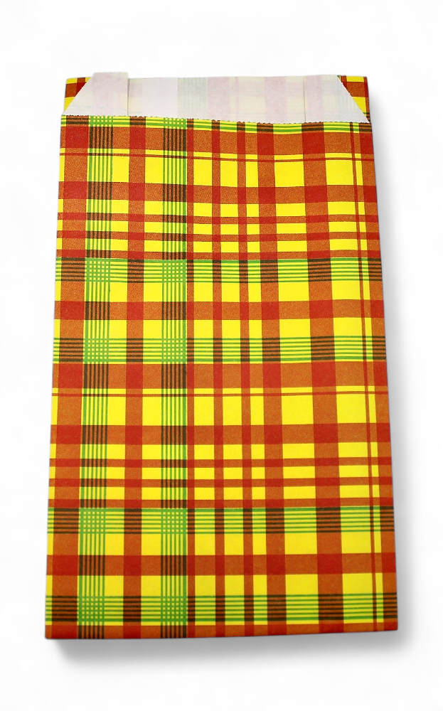 Sac Papier Madras taille 12*21 cm
