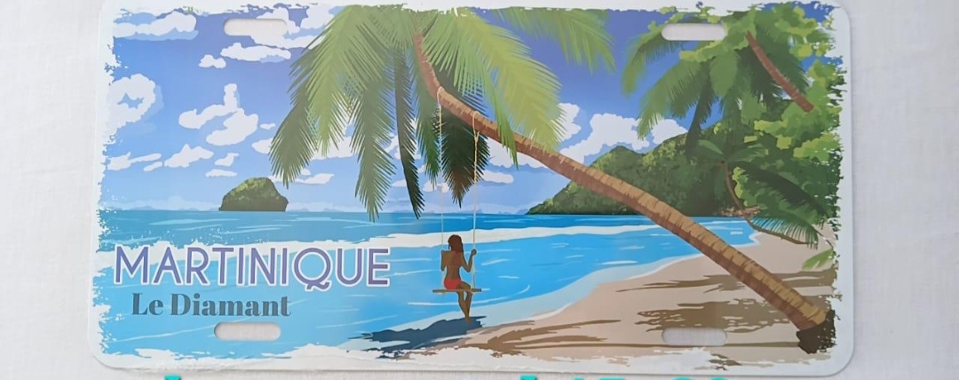 [45123] Plaque 15X30 Plage du diamant MQ