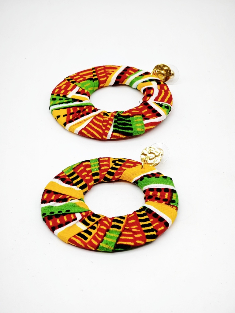 Boucle D'oreille Wax rond