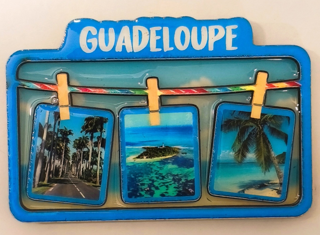 Magnet MDF 3 photos suspendues