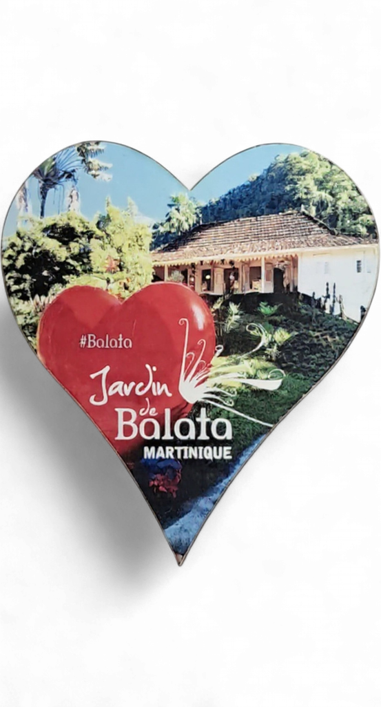 Magnet MDF Cœur - Maison de balata JDB