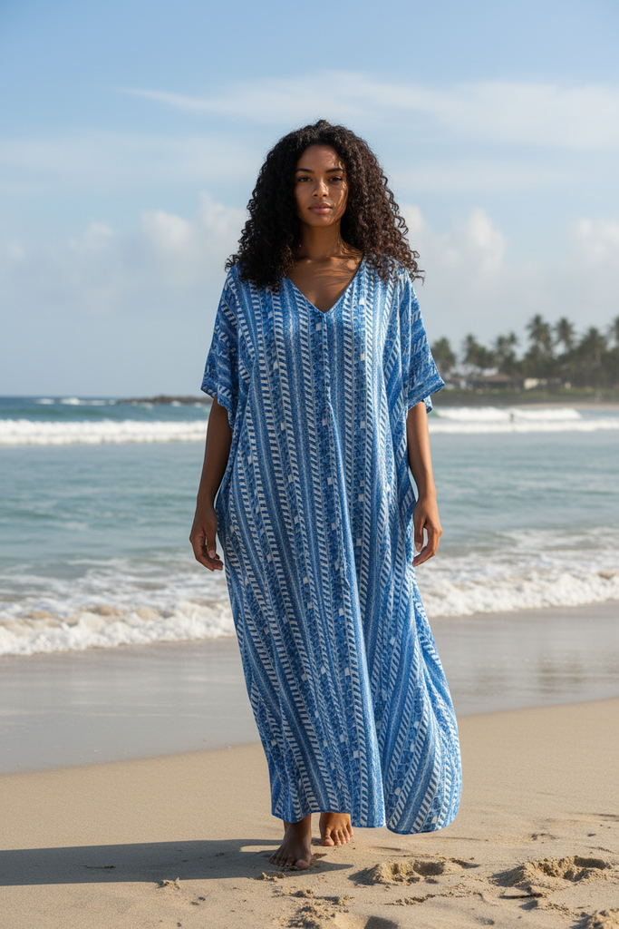 Kaftan Long W/Belt 