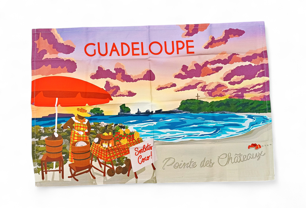 Torchon Illustration - Pointe des chateaux GP
