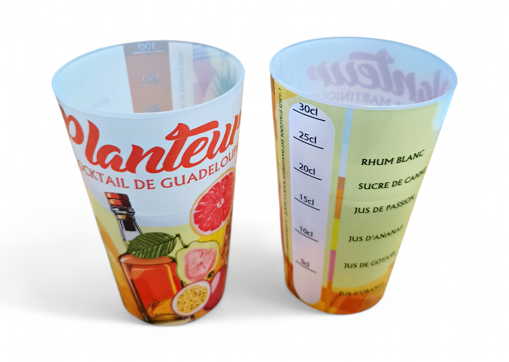 [37037] Ecocup 33cl Cocktail Planteur