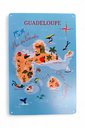 Affiche Métal 20X30 - Carte illustration