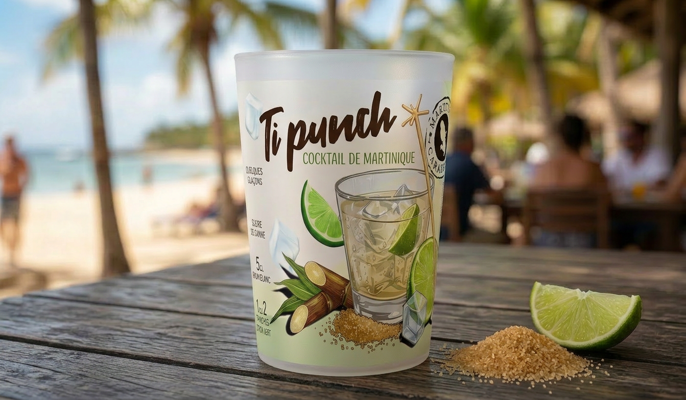[37042] Ecocup 33cl Cocktail Ti punch