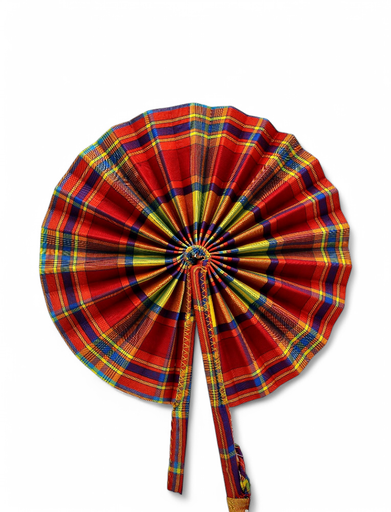 [13004] Eventail Madras Rond