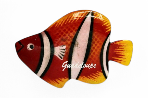 [15014] Magnet Poisson Bois Colore
