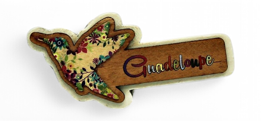 [15039] Magnet Bois Colibri Tropical