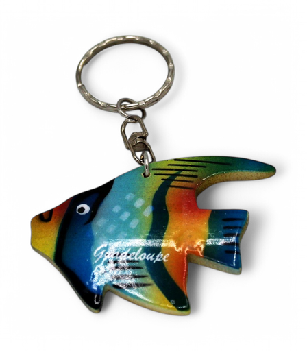 [16046] Porte-Clé Poissons Peint