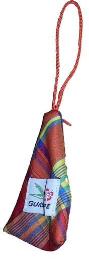 [17004] Porte Monnaie Triangulaire Madras