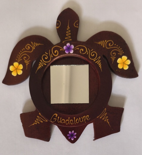 [17008] Miroir Bois Tortue