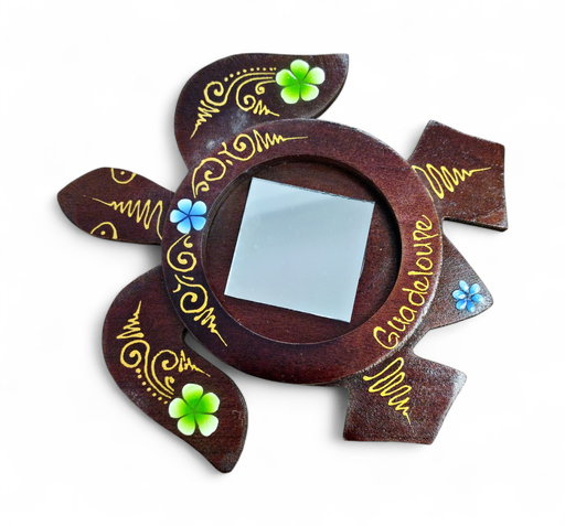 [17008] Miroir Bois Tortue