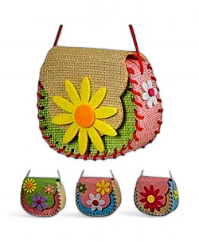 [18002] Sac à Main Enfant Mixt Fleurs