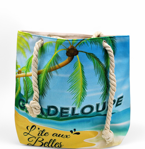 [18025] Sac Imprimé Plage