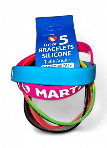 [23005] Bracelet Silicone I Love Ad Lot