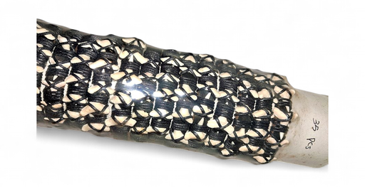 [23023] Bracelet Leather + 5 Shark Tooth